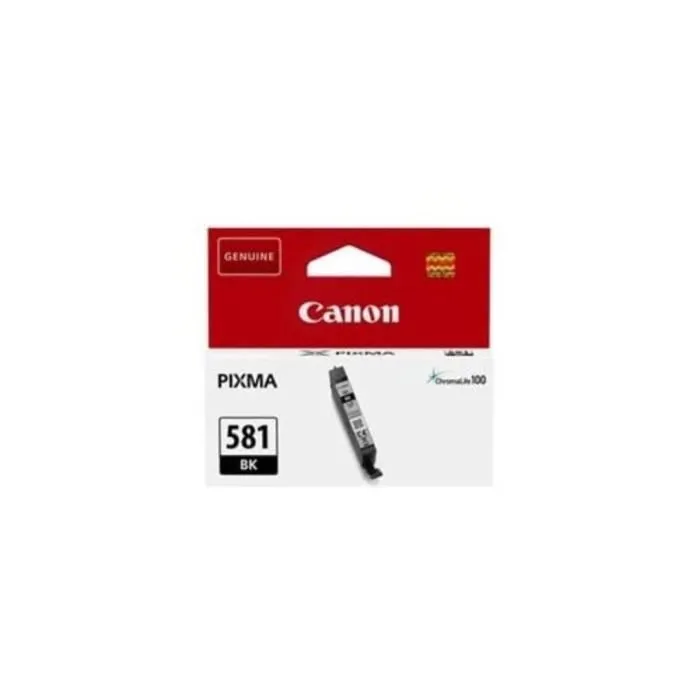 Canon CLI-581BK Cartouche d'encre noire originale 5.6 ml - Réservoir d'encre - Compatible PIXMA TR8550, TS6250, TS8250, TS9150, TS9550 Canon CLI-581BK Cartouche d'encre noire originale 5.6 ml - Réservoir d'encre - Compatible PIXMA TR8550, TS6250, TS8250, TS9150, TS9550