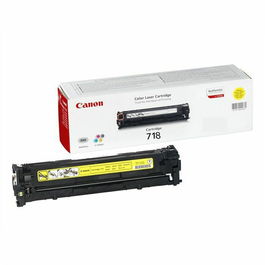 Canon Cartouche toner 2659B002 Jaune pour modèles série 718 - Compatible imprimantes Canon