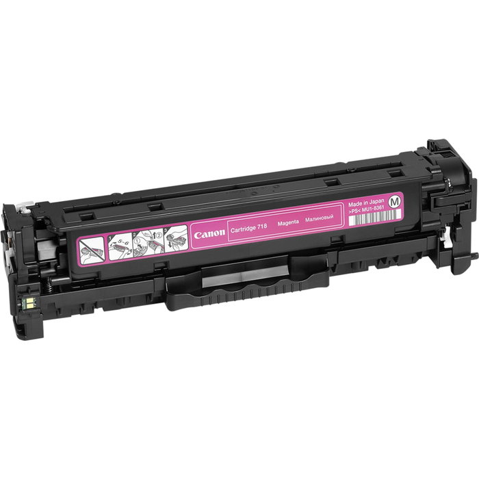 Canon Cartouche de toner 718M Magenta (2900 pages)