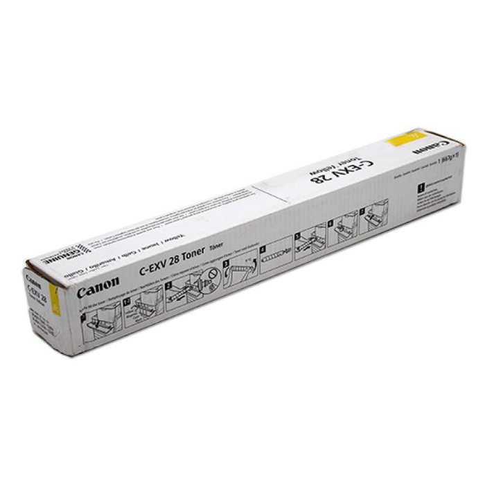 Canon 2801B002 C-EXV 28 Toner Jaune Cartouche Originale pour imageRUNNER ADVANCE C5035i EQ80 C5045 C5051 C5250 C5255