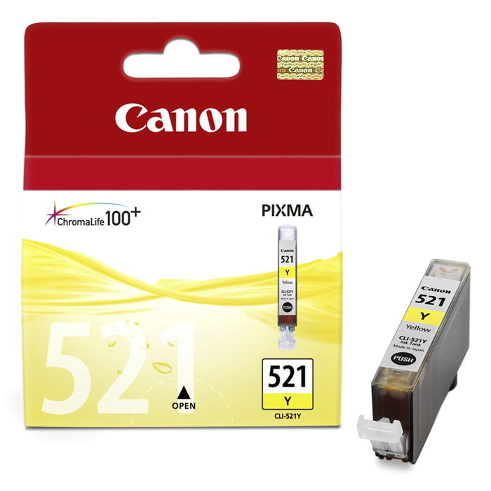Canon CLI-521Y Jaune Standard