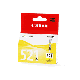 Canon Cartouche d'encre CLI-521Y / 2936B001 Jaune - Compatible imprimantes à jet d'encre