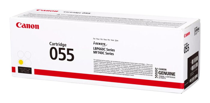 Canon Cartouche de toner 055 Jaune (3013C002)