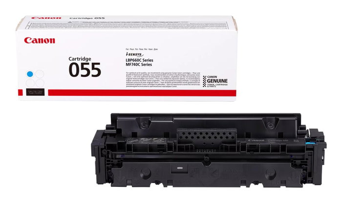 Canon Cartouche de toner 055 Cyan 3015C002 Canon Cartouche de toner 055 Cyan 3015C002