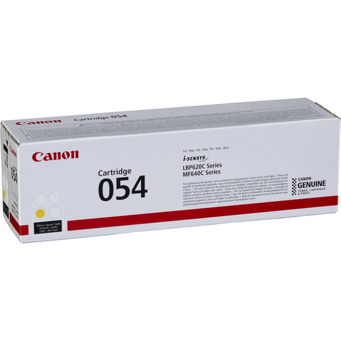 Canon Cartouche de toner 054 Jaune 3021C002