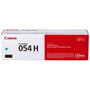 Canon Toner 054H Cyan XL, 2300 pages