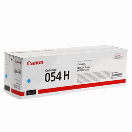 Canon 054H / 3027C002 Cartouche de toner cyan haute capacité XL pour imprimante