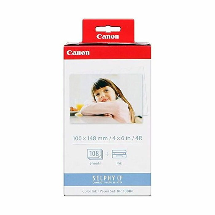 Canon 3115B001 Papier photo premium glossy haute brillance KP-108IN pour imprimantes à sublimation et jet d'encre