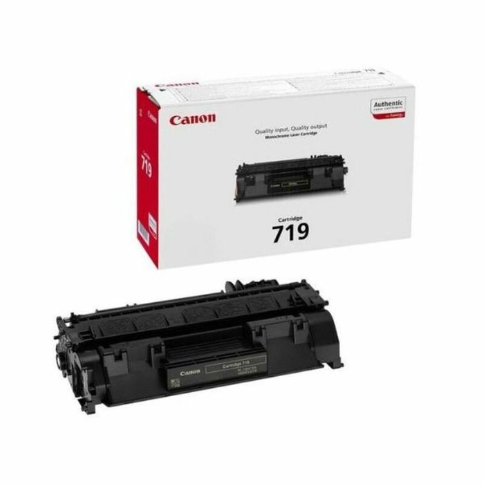 Canon 3479B002 - Cartouche de toner noir Canon 719 (3479B002) - Cartouche d'encre noire pour imprimante
