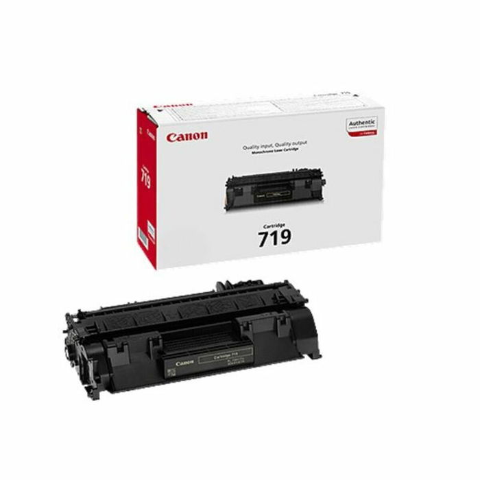 Canon 3479B002 - Cartouche de toner noir Canon 719 (3479B002) - Cartouche d'encre noire pour imprimante