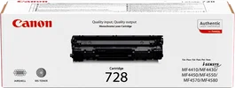 Canon 3500B002 Toner noir 728 pour imprimante Canon, capacité jusqu'à 2100 pages
