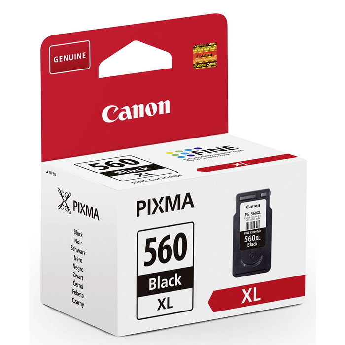 Canon Cartouche d'encre PG-560XL Noir XL Canon Cartouche d'encre PG-560XL Noir XL