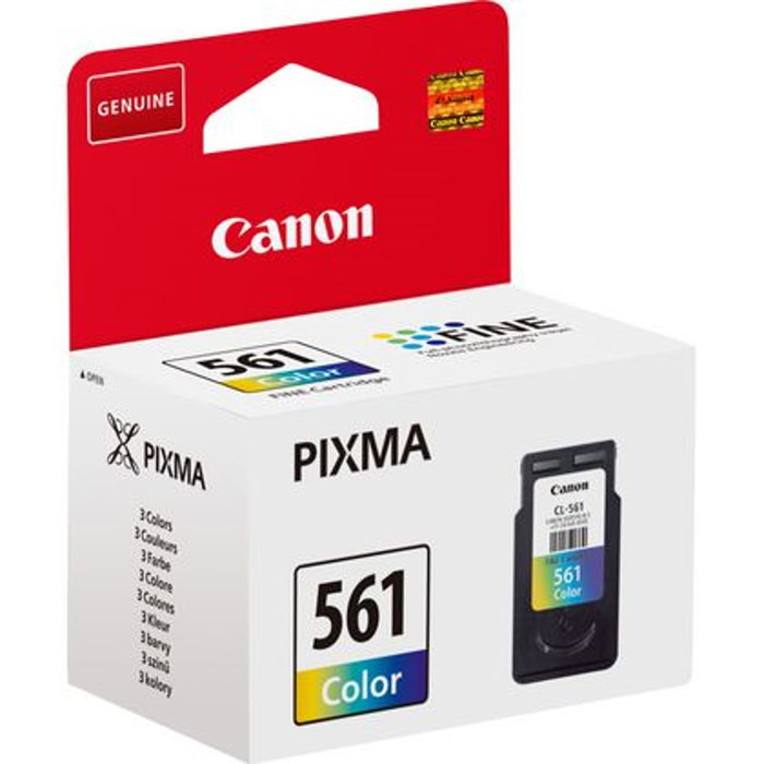 Canon Cartouche d'encre CL-561 Couleur (Cyan, Magenta, Jaune)