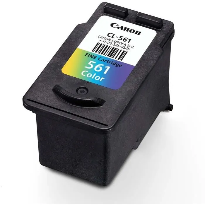 Canon CL-561 (3731C001) Cartouche d'encre couleur Cyan Magenta Jaune 8.3 ml - compatible PIXMA TS5350 TS7450 - jusqu'à 180 pages Canon CL-561 (3731C001) Cartouche d'encre couleur Cyan Magenta Jaune 8.3 ml - compatible PIXMA TS5350 TS7450 - jusqu'à 180 pages