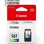 Canon CL-561 (3731C001) Cartouche d'encre couleur Cyan Magenta Jaune 8.3 ml - compatible PIXMA TS5350 TS7450 - jusqu'à 180 pages