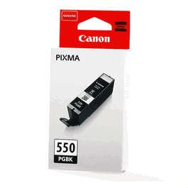 Canon 6496B001 - Cartouche d'encre PGI-550PGBK Photo Black originale pour imprimante à jet d'encre