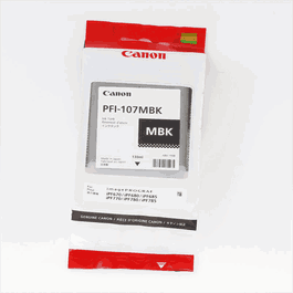 Canon PFI-107MBK / 6704B001 Cartouche d'encre noir mat