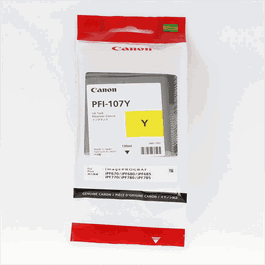 Canon 6708B001 / PFI-107Y Cartouche d'encre jaune pour imprimante