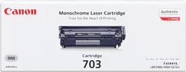 Canon Toner 703 / 7616A005 Noir pour imprimante