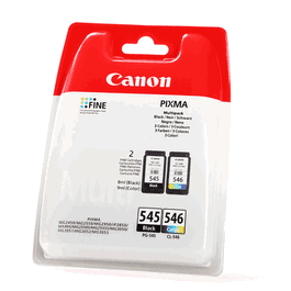 Canon 8287B005 - Multipack cartouches d'encre PG-545/CL-546 - Noir, Cyan, Magenta, Jaune - Blister