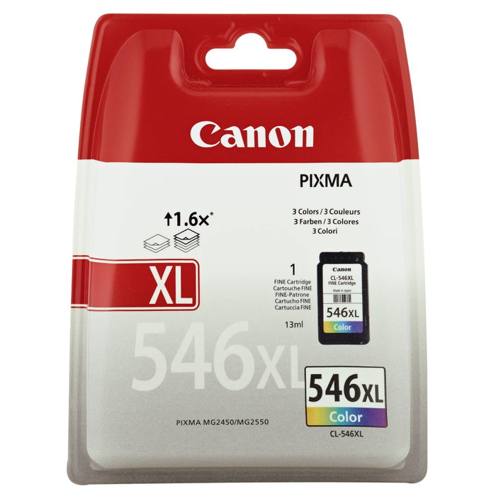 Canon CL-546XL Cartouche d'encre Tricolore XL Haute Capacité