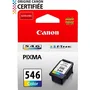 Canon CL-546 - Pack de 3 cartouches d'encre couleur (Cyan, Magenta, Jaune) - Compatible PIXMA iP2850, MG2450, MG2455, MG2550