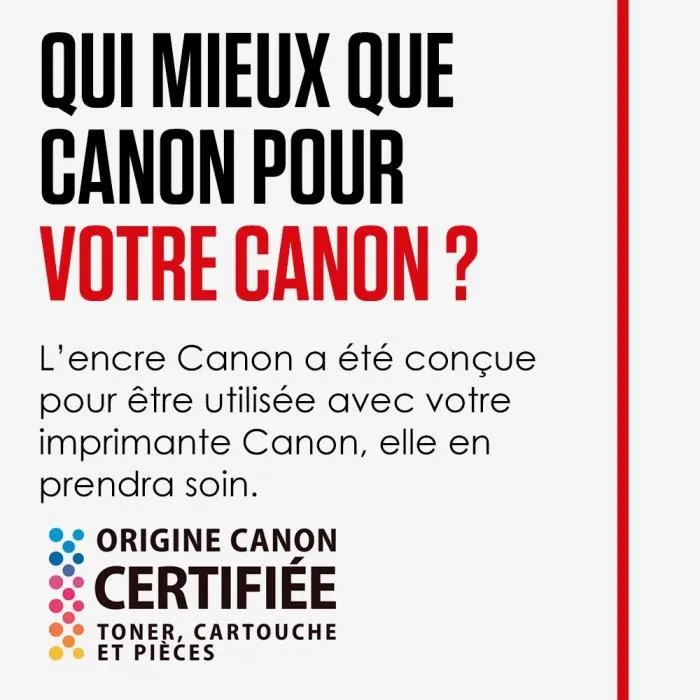 Canon CL-546 - Pack de 3 cartouches d'encre couleur (Cyan, Magenta, Jaune) - Compatible PIXMA iP2850, MG2450, MG2455, MG2550