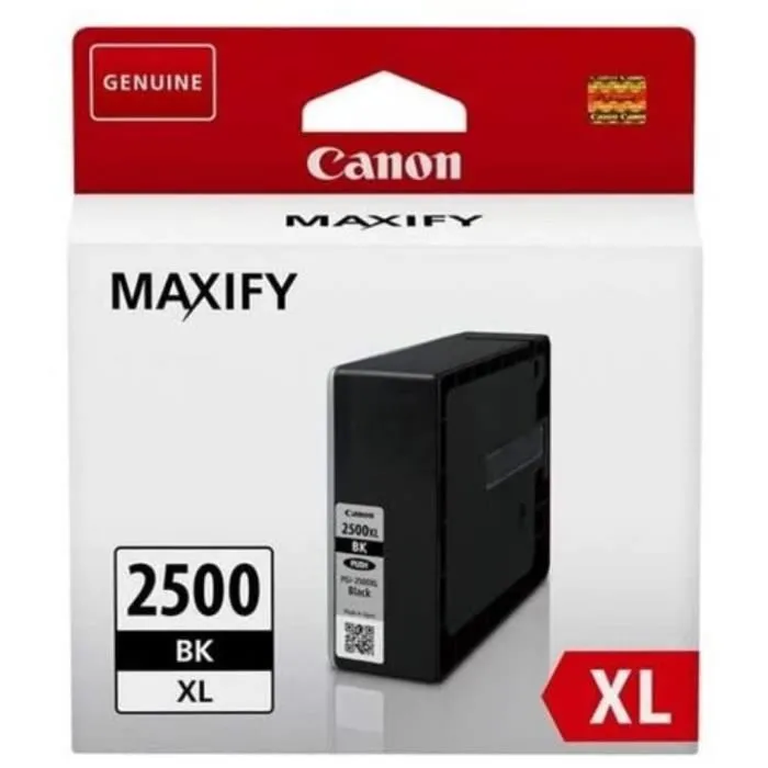 Canon PGI-2500 XL - Cartouche d'encre grande capacité Noir (70,9 ml) - Jusqu'à 2500 pages - Compatible MAXIFY MB5350, MB5050, iB4050, MB2350, MB2050