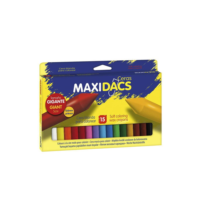 Crayons gras de couleur Alpino Maxidacs Multicouleur Crayons gras de couleur Alpino Maxidacs Multicouleur
