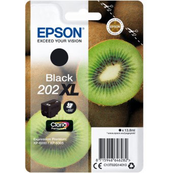 Epson Cartouche d'encre Claria Premium 202XL Noir C13T02G14010 Epson Cartouche d'encre Claria Premium 202XL Noir C13T02G14010