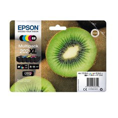 Epson Multipack d'encre 202XL Claria Premium C13T02G74010, 5 couleurs