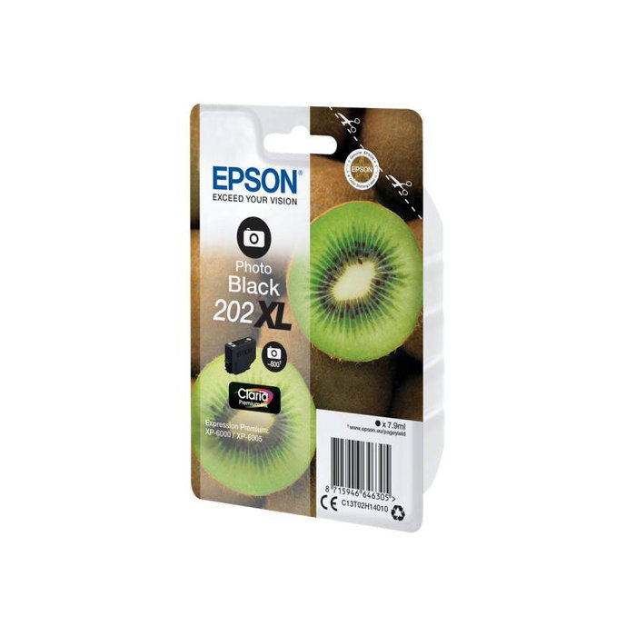Epson 202XL Noir Photo XL C13T02H14010