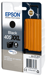 Epson C13T02J14010 - Cartouche d'encre noire 405XXL pour imprimante Epson Expression, WorkForce et SureColor