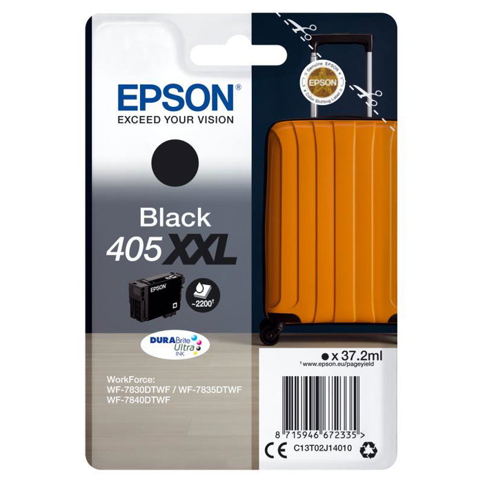 Epson 405XXL Noir XXL C13T02J14010 Epson 405XXL Noir XXL C13T02J14010