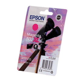 Epson C13T02W34010 - Cartouche d'encre 502XL de qualité originale - Magenta pour imprimantes Epson