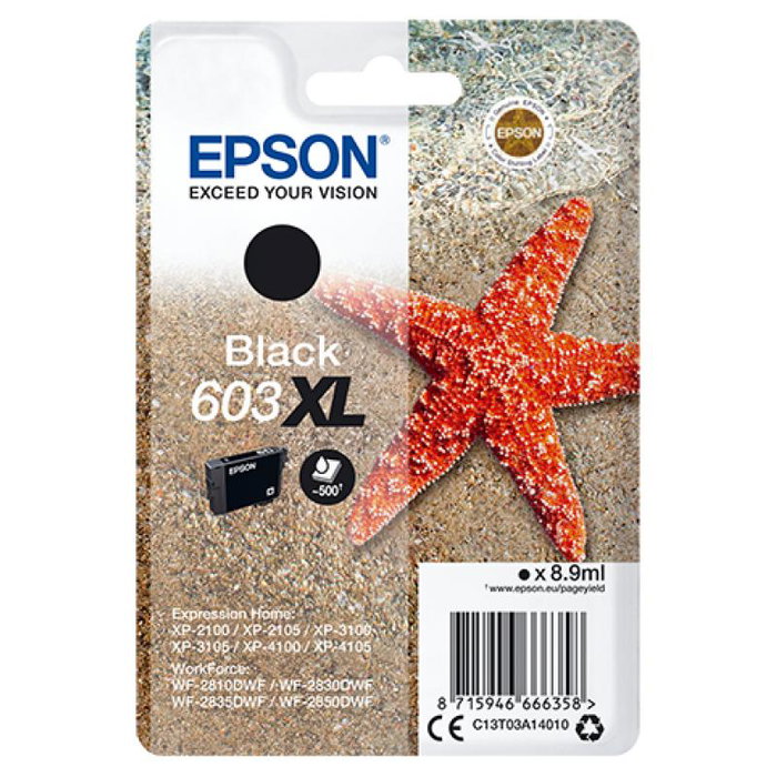 Epson 603XL Noir C13T03A14010 Epson 603XL Noir C13T03A14010
