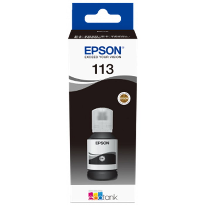 Epson Cartouche d'encre 113 EcoTank Noir Pigmenté 127 ml C13T06B140
