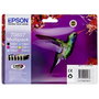 Epson Multipack Claria Colibri T0807 (BK, C, M, Y, LM, LC) de 6 cartouches