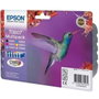 Epson T080140+240+340+440+540+640 Multipack Cartouches d'encre pour Stylus Photo R265/R285/R360/RX560/RX585/RX685/PX700W/PX800W