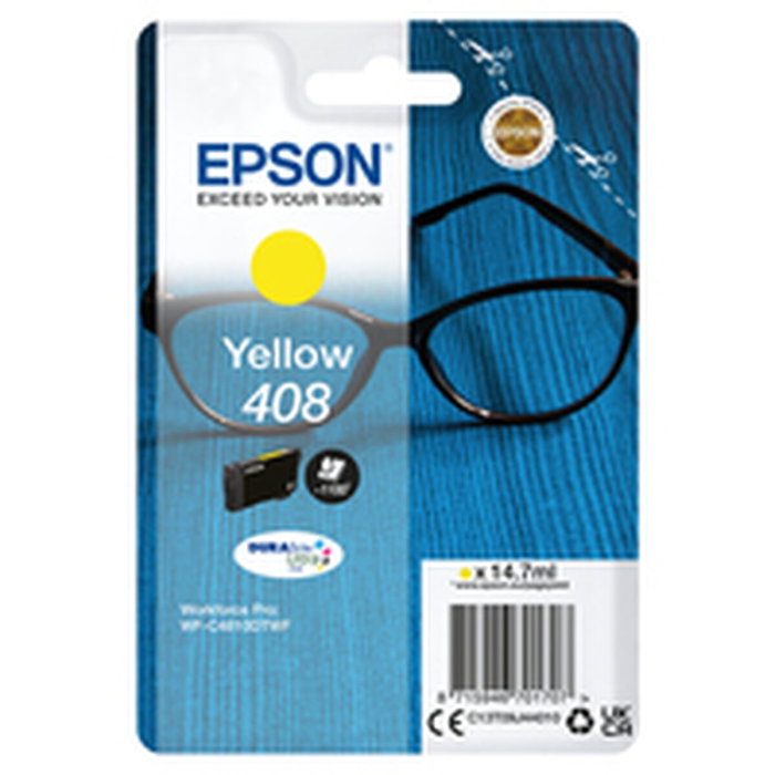 Cartouche d'encre originale Epson 408 Jaune Noir