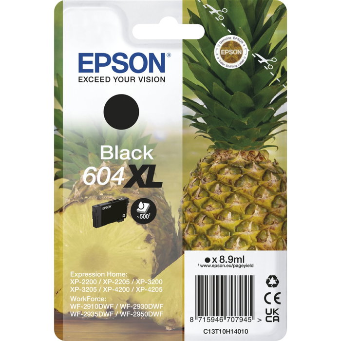 Epson 604XL Noir C13T10H14010 Epson 604XL Noir C13T10H14010
