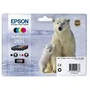 Epson C13T26364010 - Cartouches d'encre XL Multipack - Noir, Cyan, Magenta, Jaune - Pour imprimantes compatibles