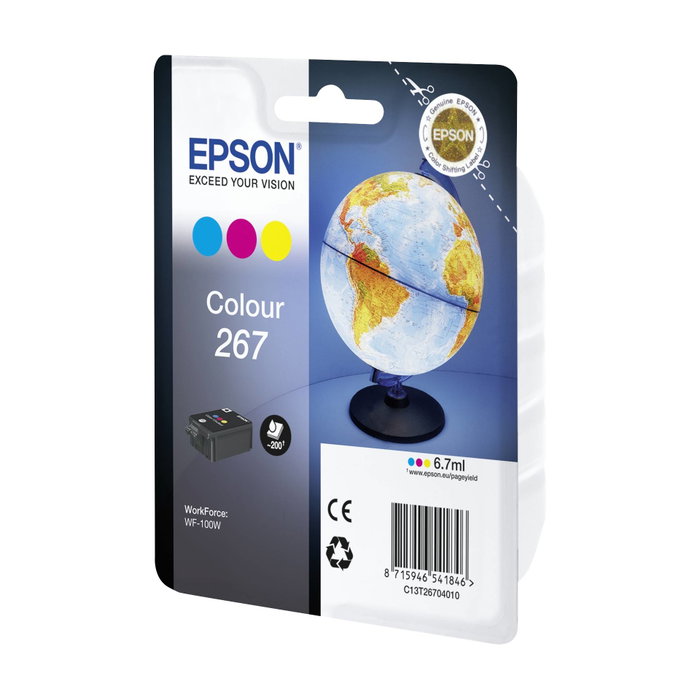 Epson Cartouche d'encre 267 Couleur C13T26704010