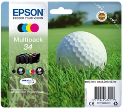 Epson C13T34664010 Cartouche d'encre Multipack Original DURABrite Ultra XL Haute Capacité