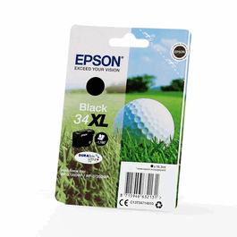 Epson Cartouche d'encre 34XL Noire, grande capacité, C13T34714010