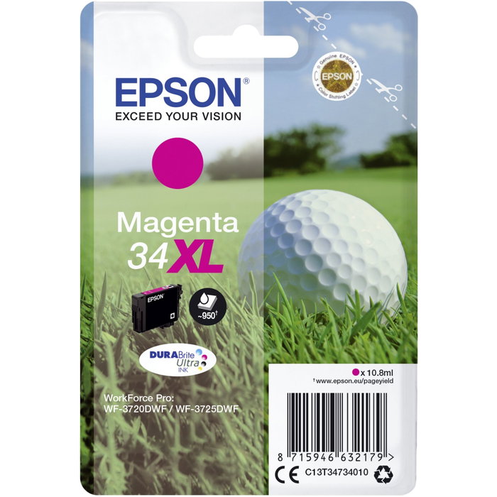 Epson Cartouche d'encre T3473 Magenta XL DURABrite Ultra Epson Cartouche d'encre T3473 Magenta XL DURABrite Ultra