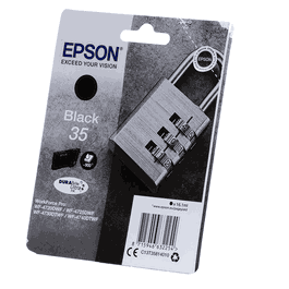Epson C13T35914010 - Cartouche d'encre XL Noire - Tête d'impression Intégrée - Modèles EcoTank 35XL