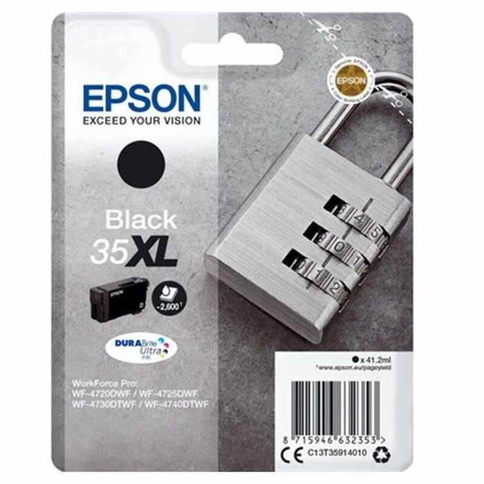Epson Cartouche d'encre 35XL Noir DURABrite Ultra