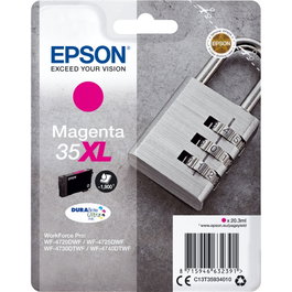 Epson Cartouche d'encre 35XL Magenta DURABrite Ultra C13T35934010