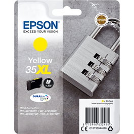 Epson Cartouche d'encre 35XL Jaune DURABrite Ultra C13T35944010